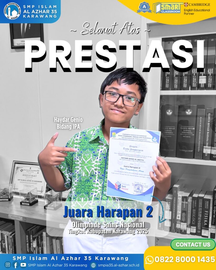 Juara Harapan 2 Bidang IPA OSN 2025