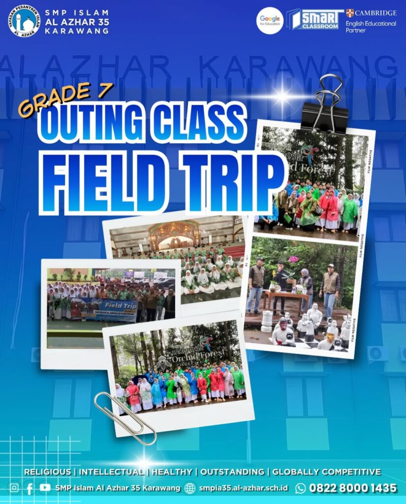 Kegiatan Field Trip kelas 7 ke Orchid Forest Cikole, Jawa Barat